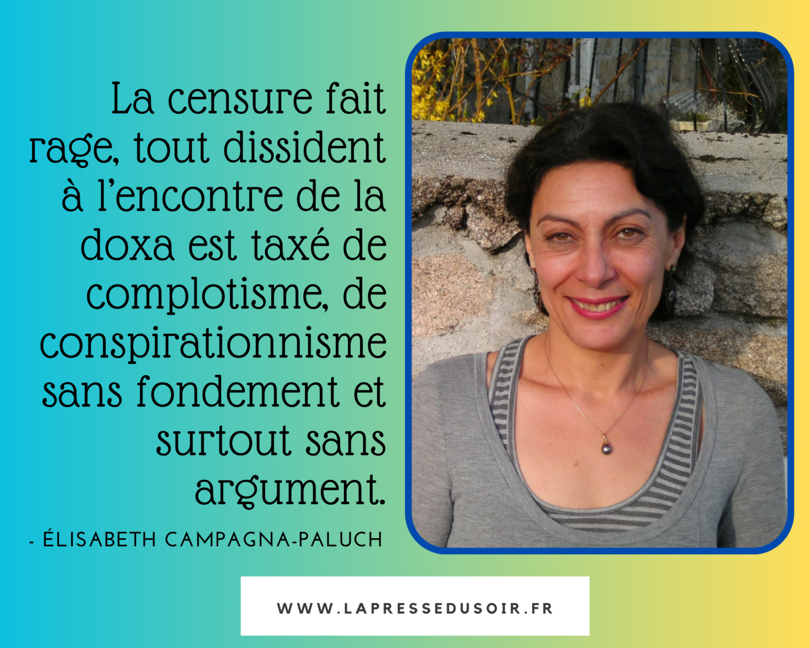 Entretien avec Élisabeth Campagna-Paluch