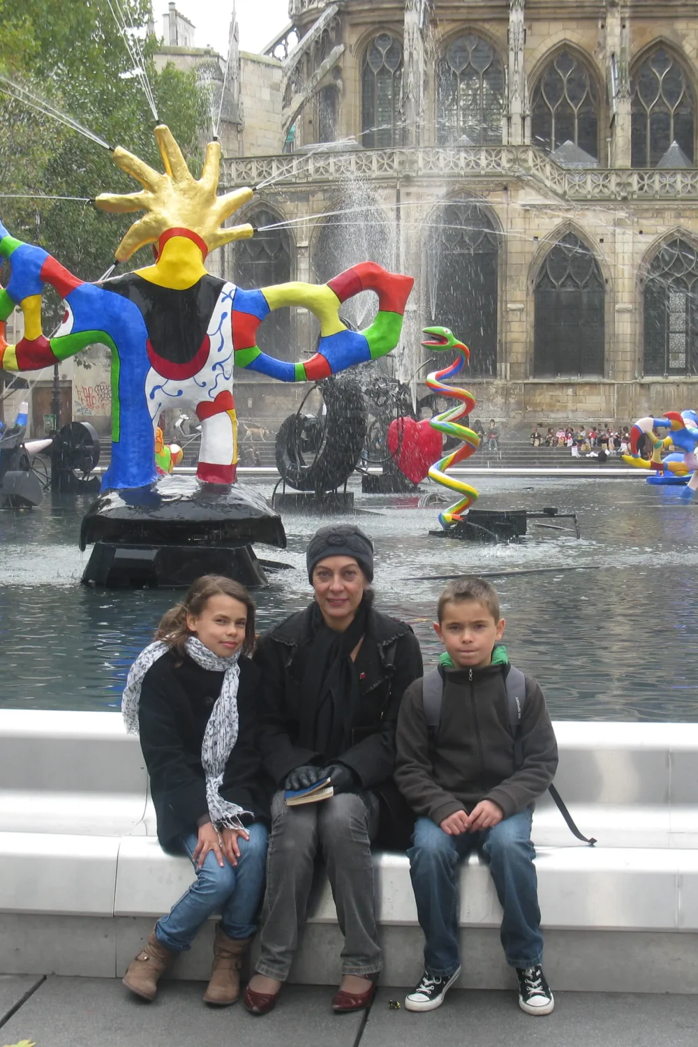 Fontaine Stravinsky, Niki de Saint-Phalle, Paris, octobre 2010